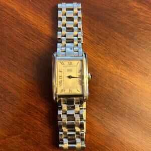 ESQ by Movado Filmore Watch | Stainless Steel, Silver Rectangle